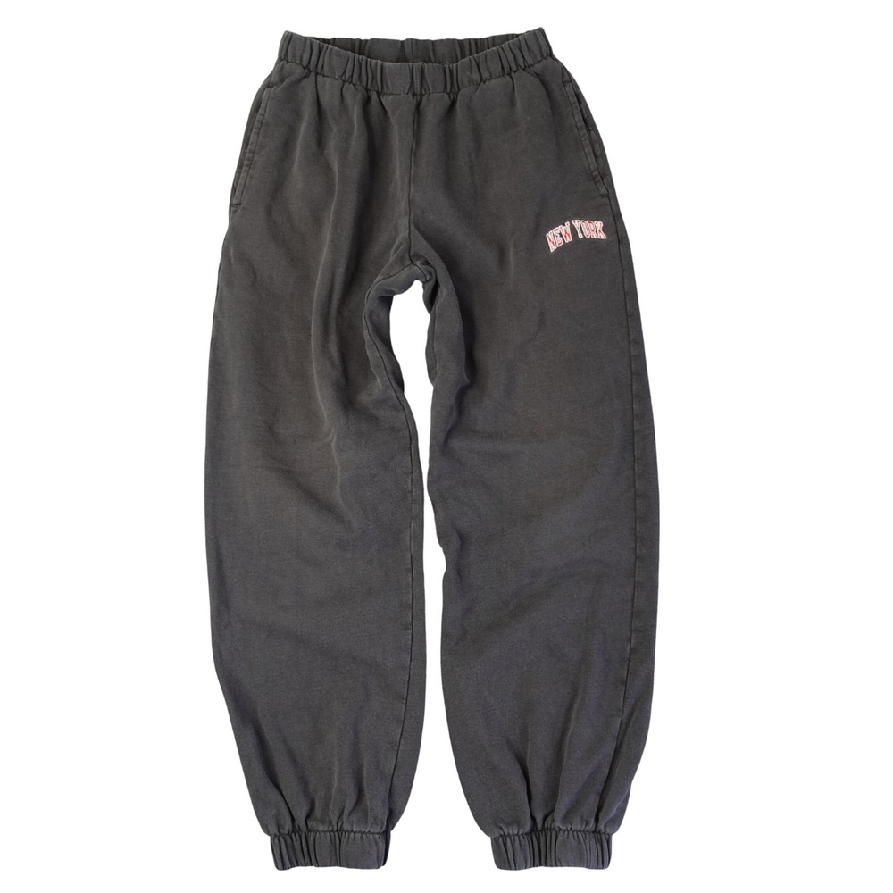 Brandy Melville John Galt Sweatpants Womens One Size Black New York Rosa Joggers